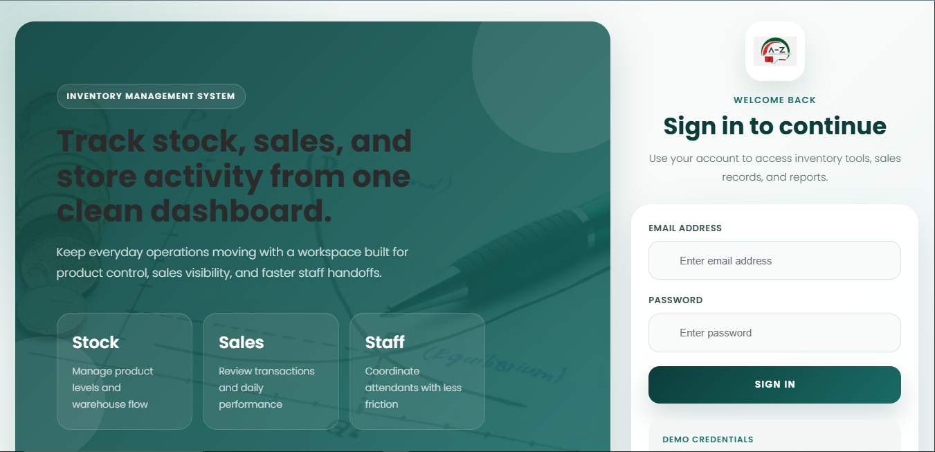 WAIV-IN Inventory Management System